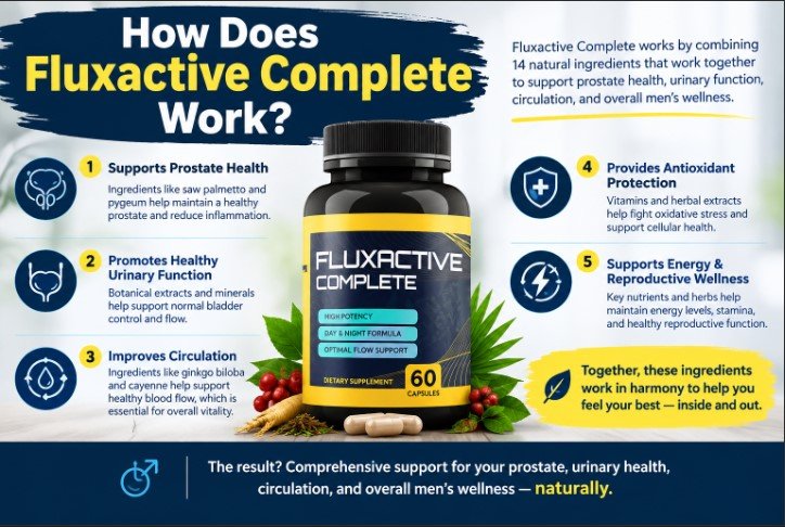 How Does Fluxactive Complete Work?