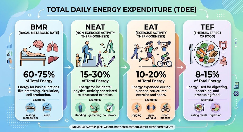 A clear, well-lit infographic showing the four 