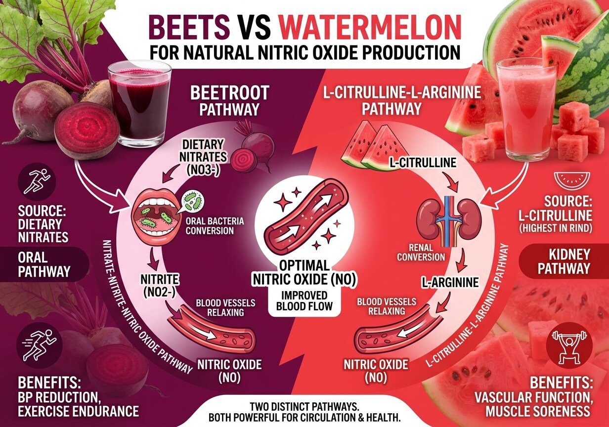 Beets vs Watermelon for Natural