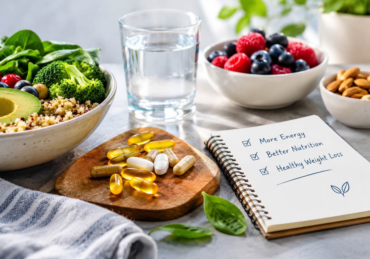 Best Vitamins for Energy While Dieting