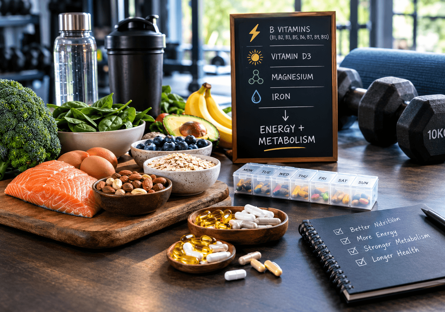 Best Vitamins for Metabolism and Energy