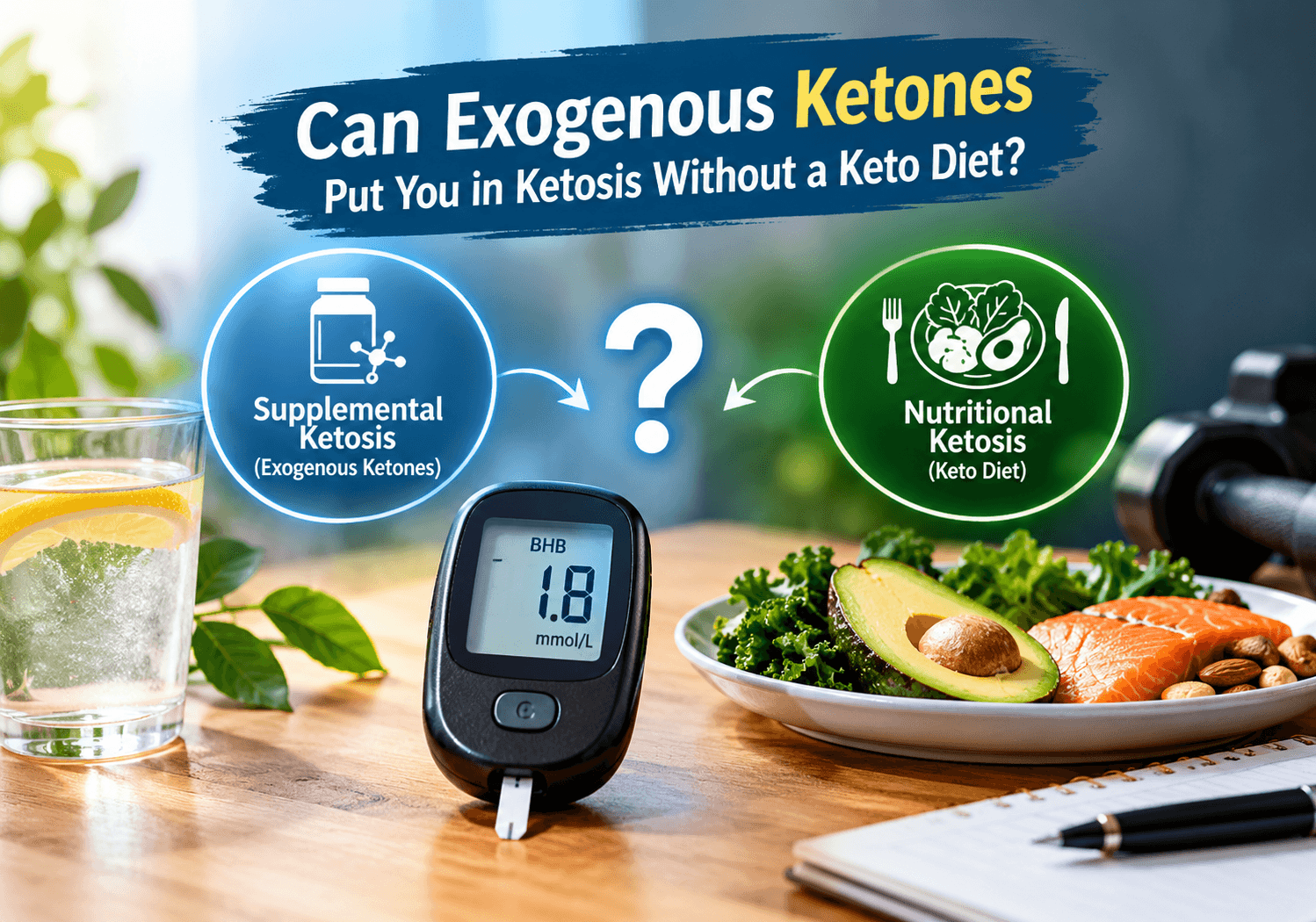 Can Exogenous Ketones Put You in Ketosis Without