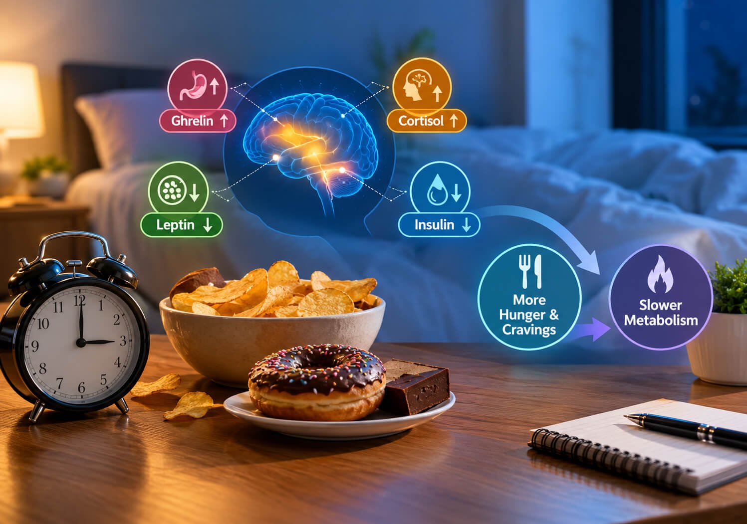 Can Poor Sleep Increase Hunger and Affect Metabolism