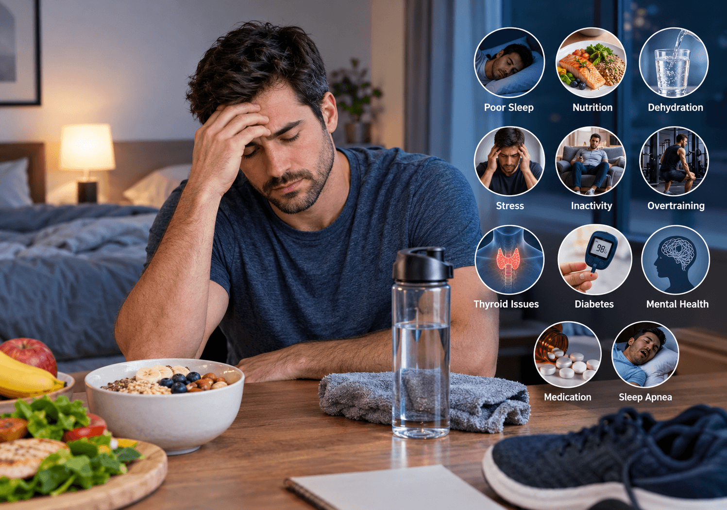 Causes of Low Energy in Men Every