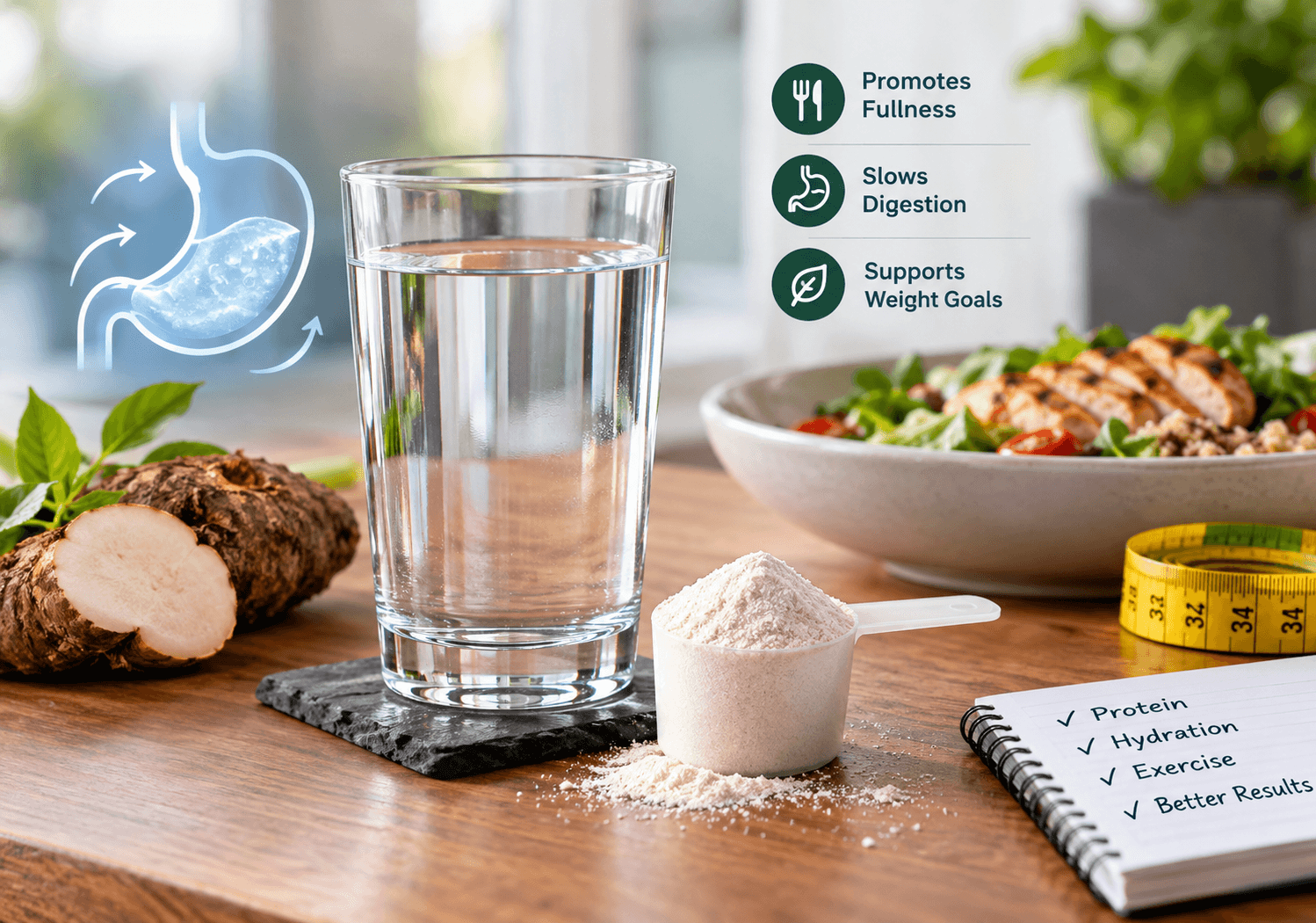 Does Glucomannan Help Reduce Hunger