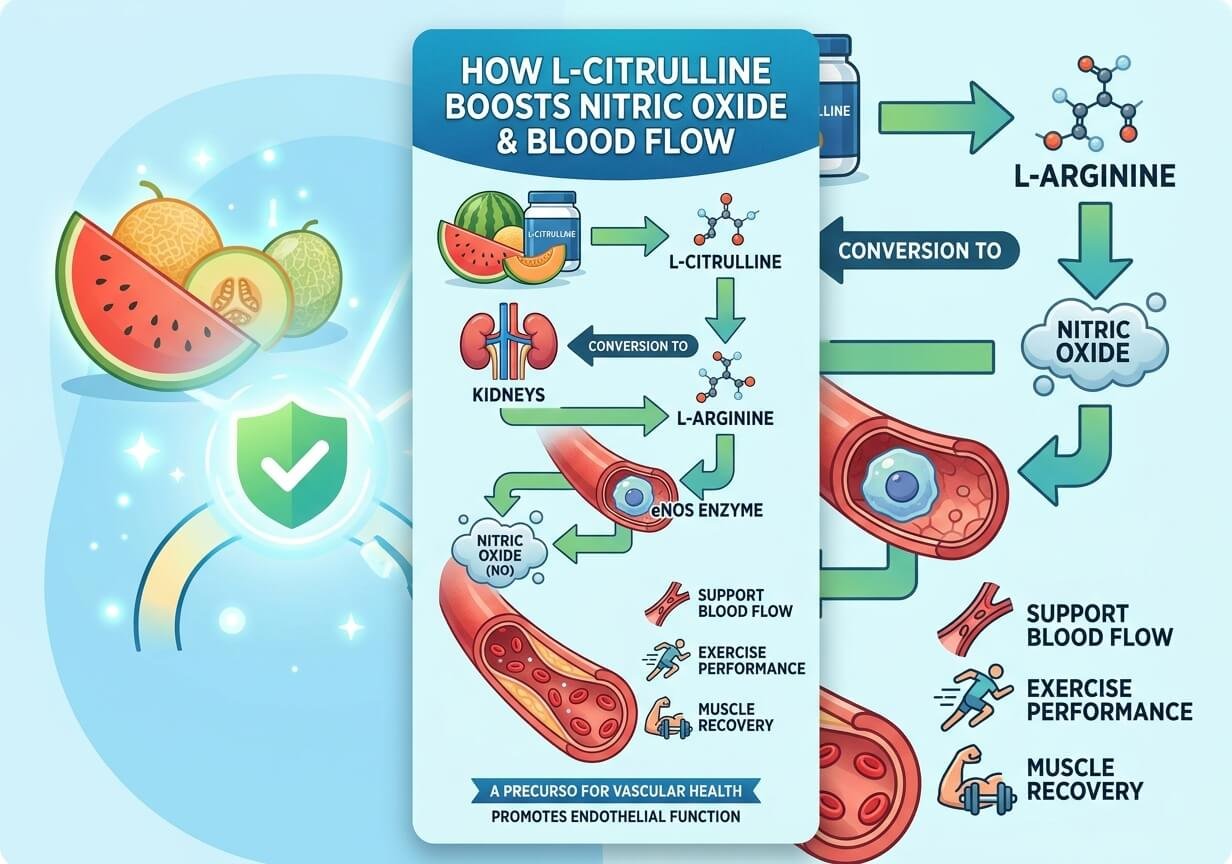 How Does L-Citrulline Help Produce Nitric Oxide Benefits