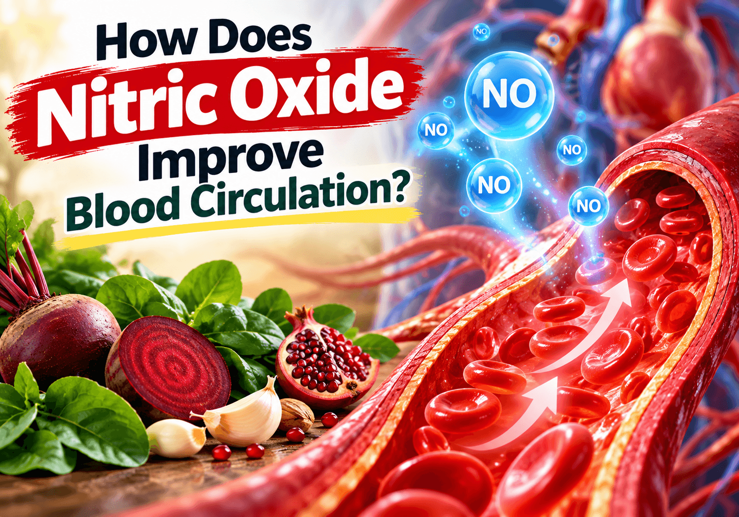 How Does Nitric Oxide Improve Blood Circulation