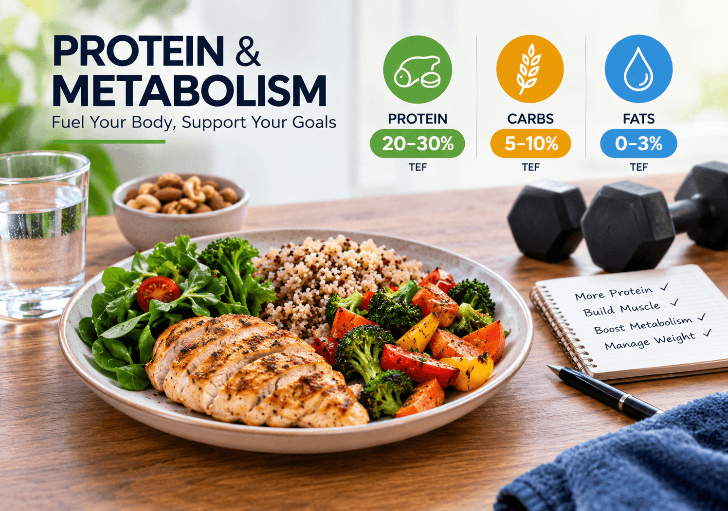 How Does Protein Intake Affect Metabolism