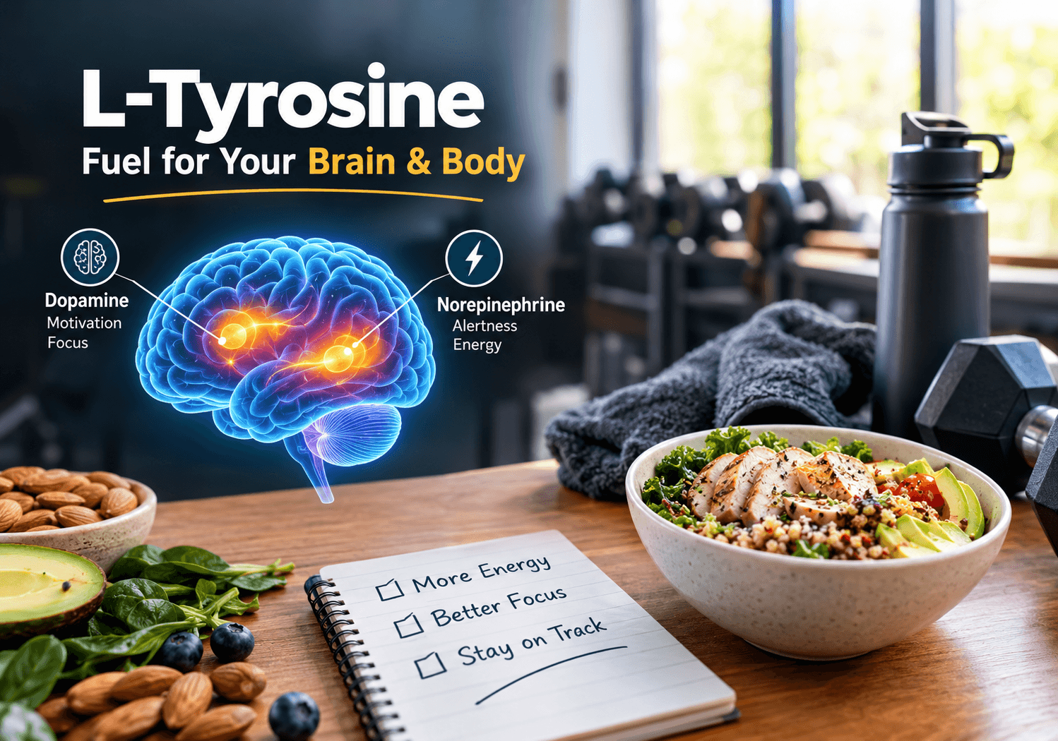 How L-Tyrosine Supports Energy During