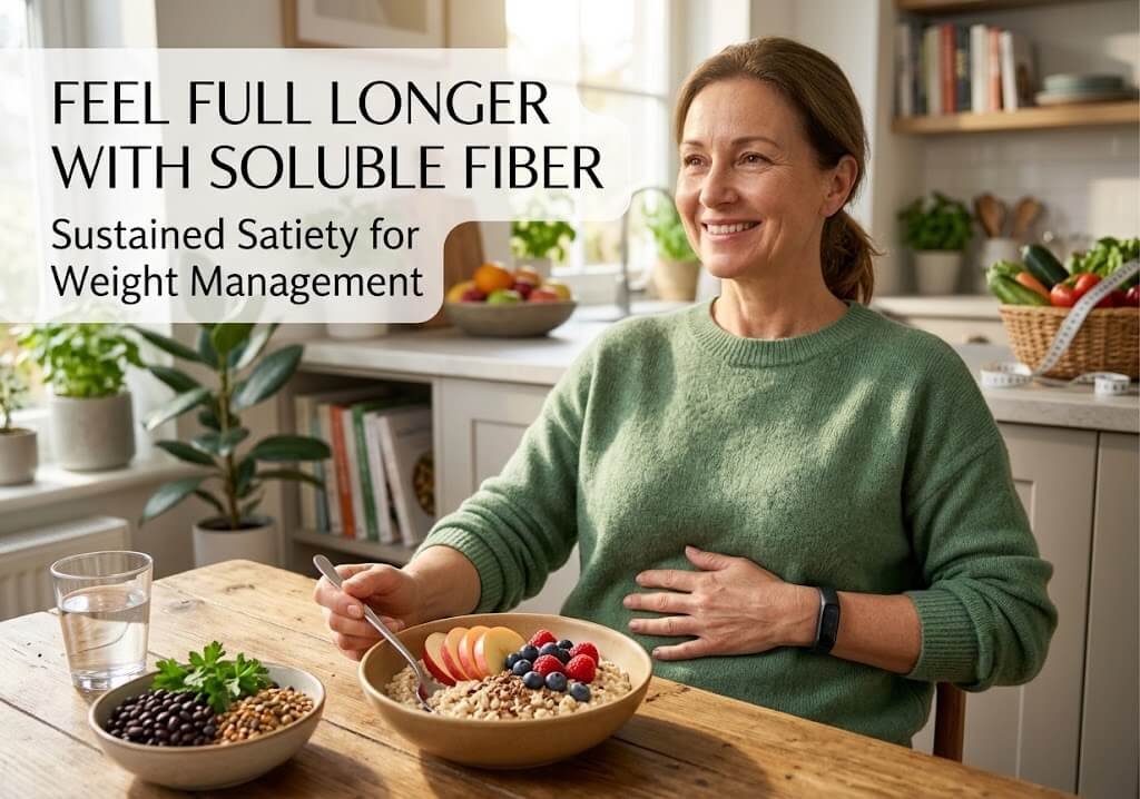 How Soluble Fiber Helps You Feel Full Longer