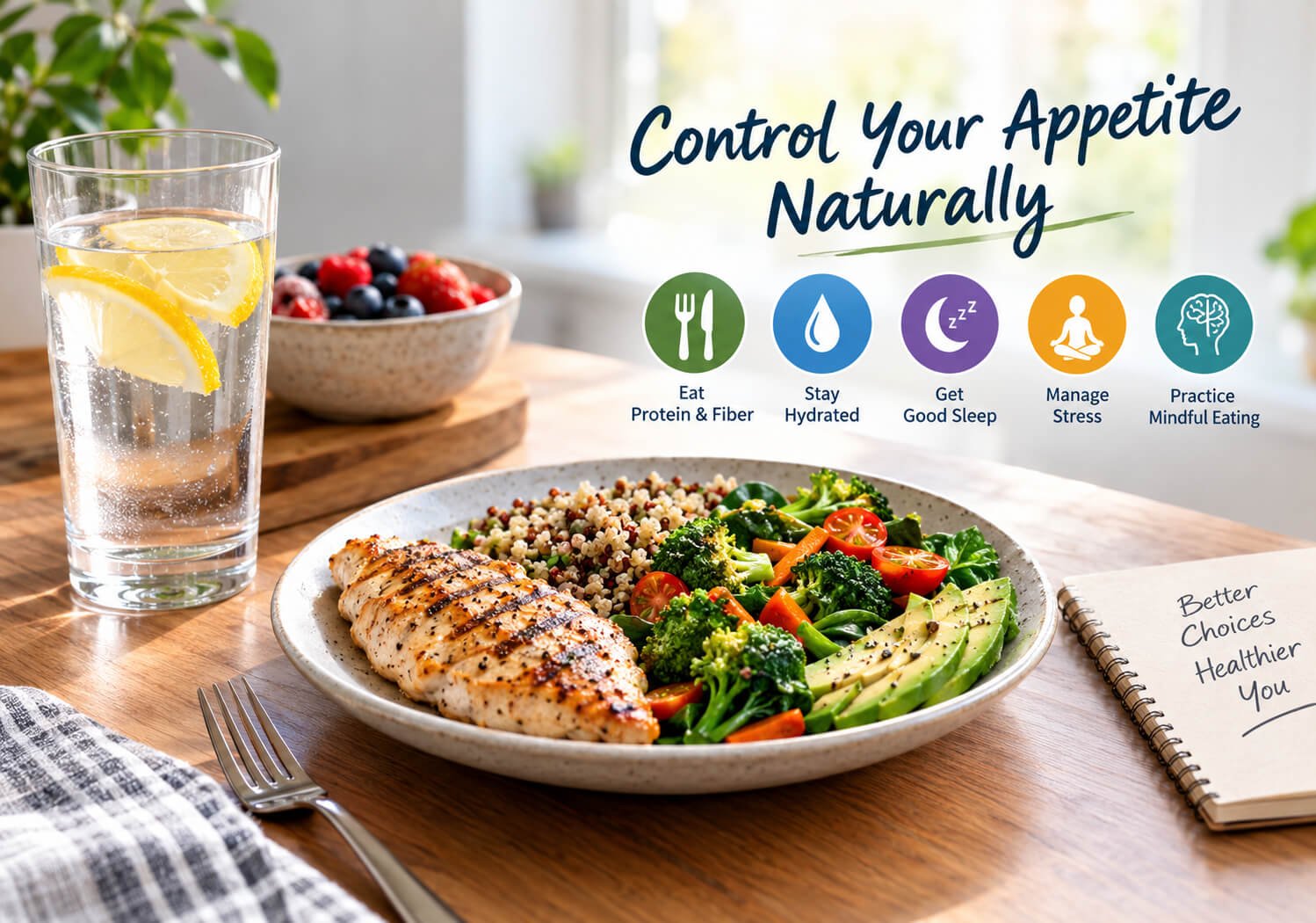 How to Control Appetite Naturally for Weight