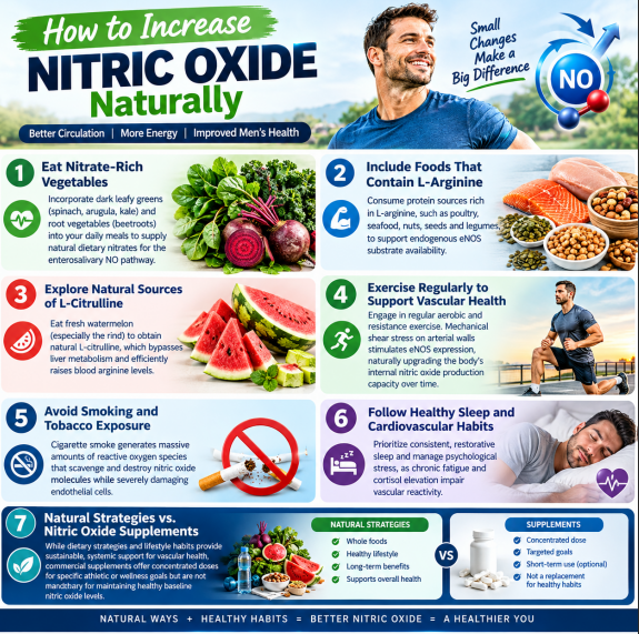 How to Increase Nitric Oxide Naturally