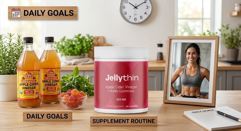 Infographic showing a daily schedule 8 AM (Breakfast), 12 PM (Lunch + 500mg Berberine),