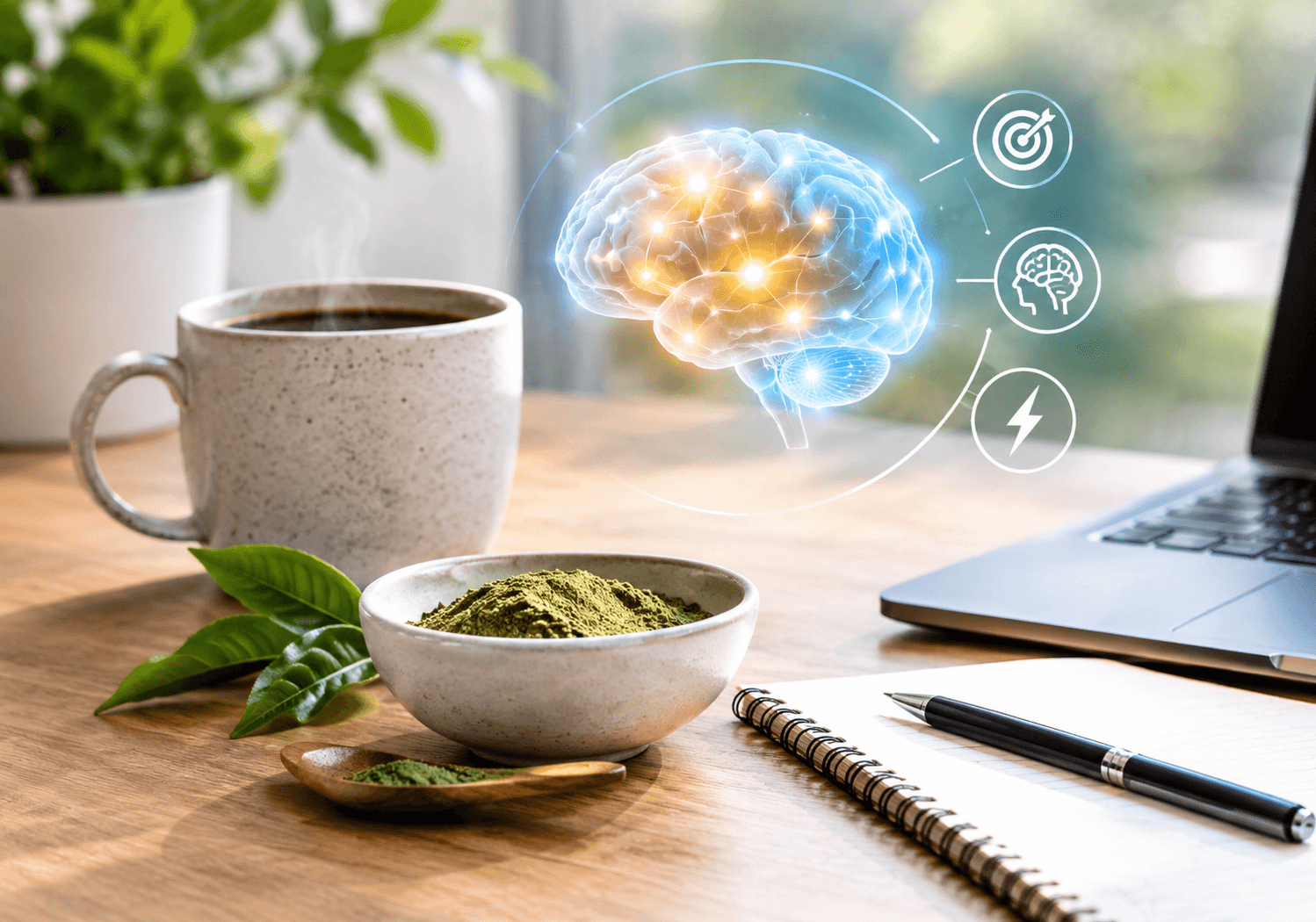 L-Theanine and Caffeine for Focus