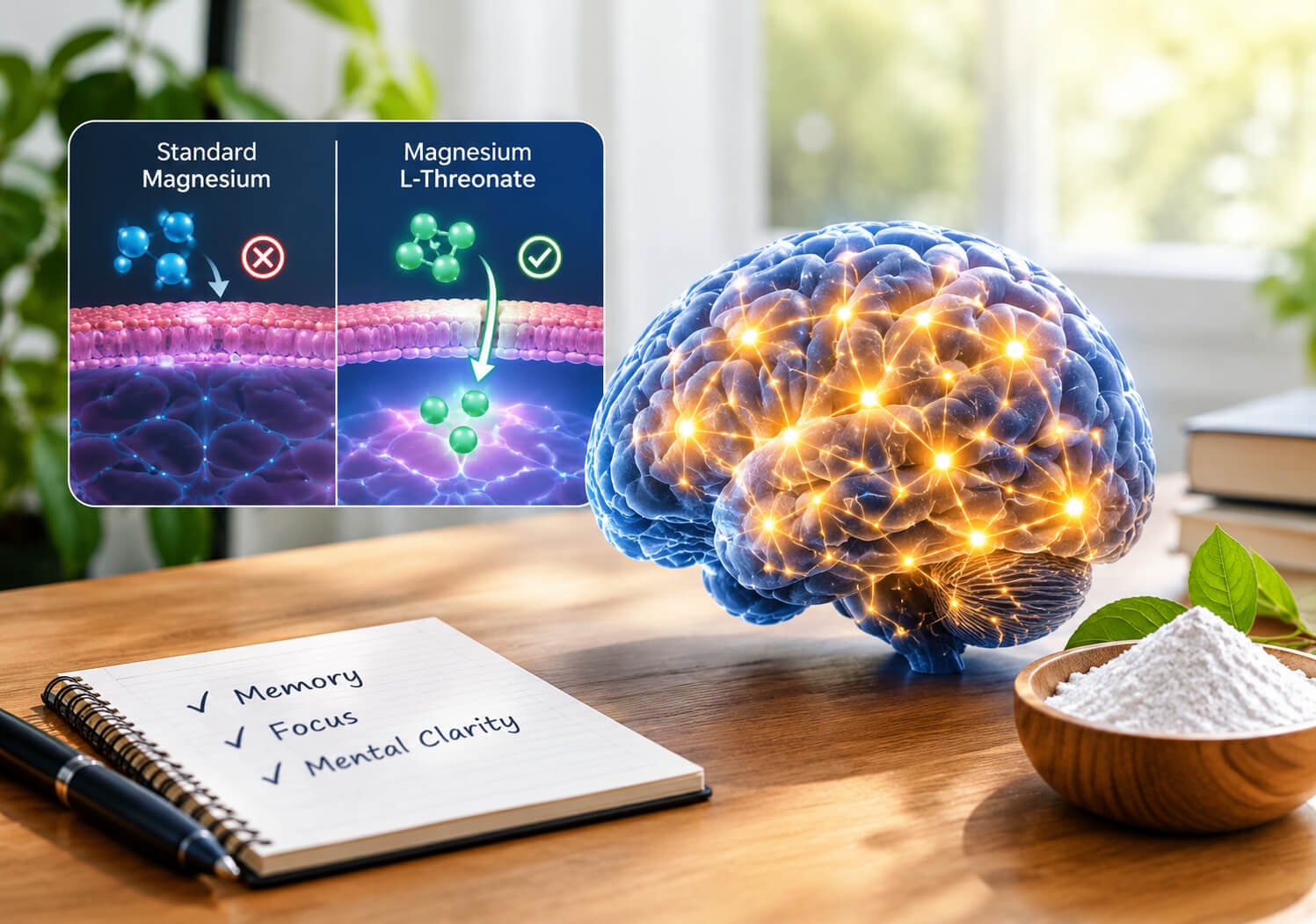 Magnesium L-Threonate Benefits for Memory