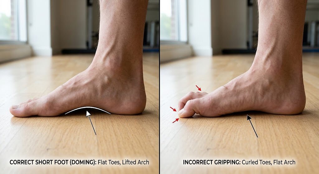 Side-by-side images showing correct 