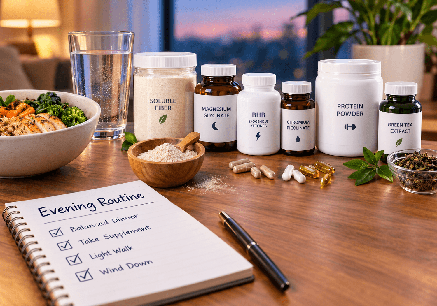 The Best Natural Supplement for Evening Food Cravings