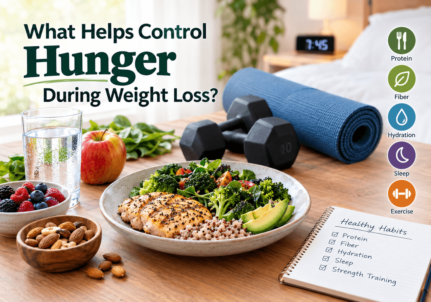 What Helps Control Hunger During Weight Loss