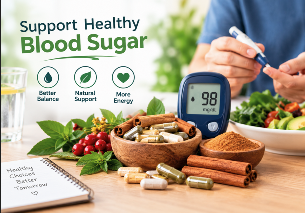 What Supplements Help Maintain Healthy Data and Blood Sugar Levels