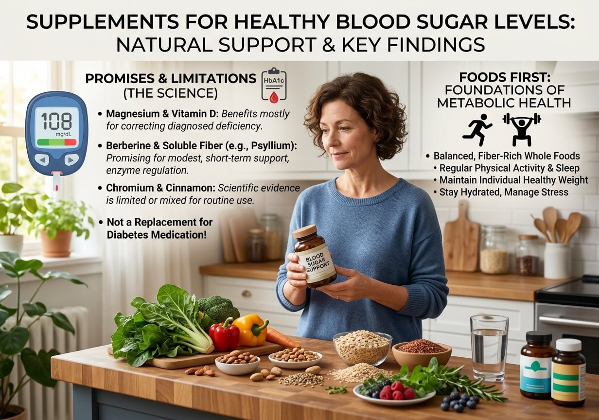 What Supplements Support Healthy Blood Sugar Levels Naturally