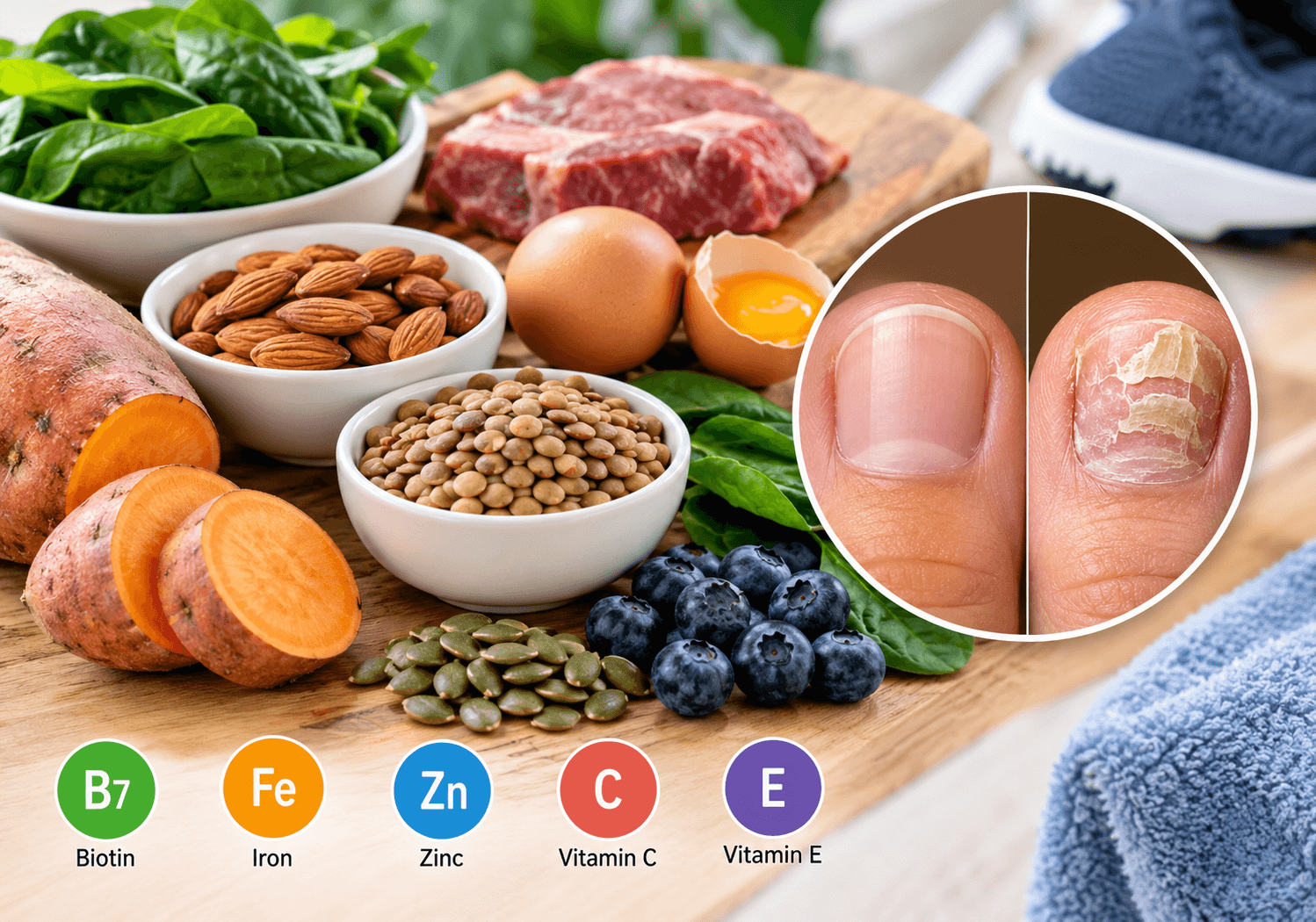 What Vitamins Help Strengthen Weak