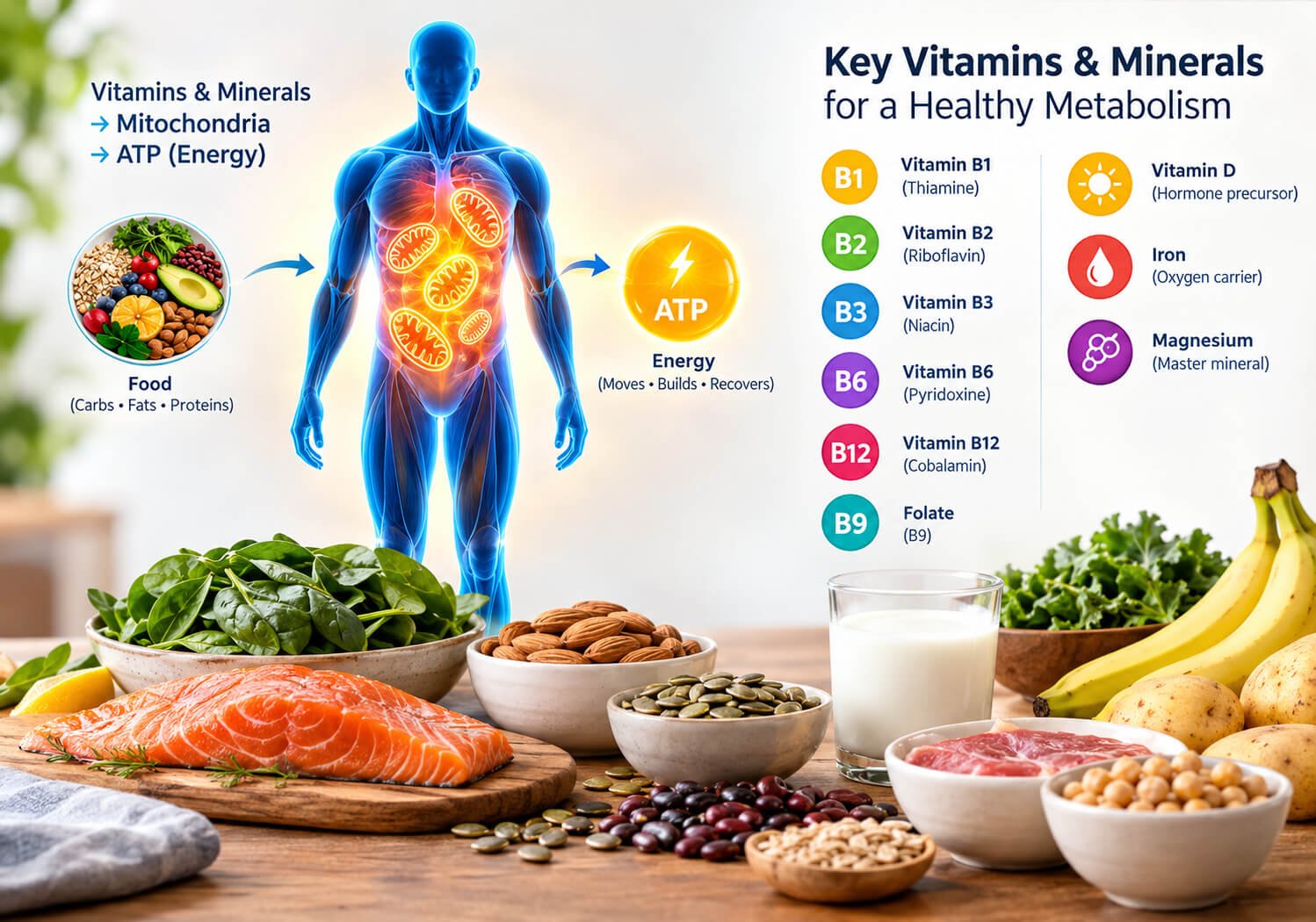 What Vitamins Support Metabolism When