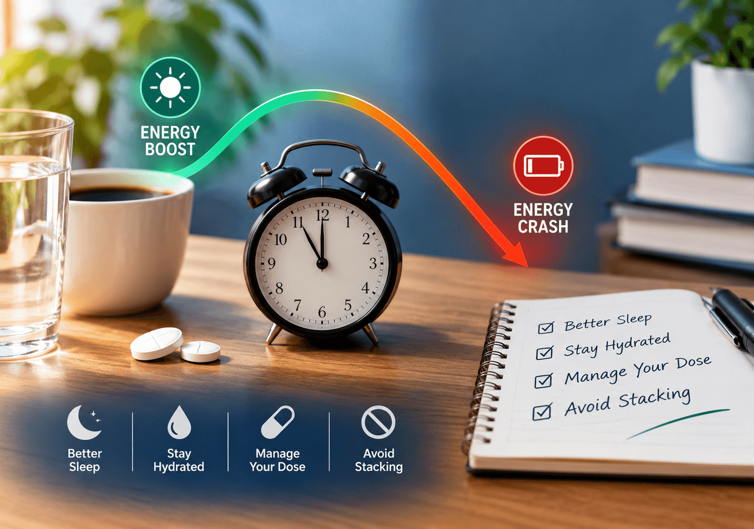 Why Caffeine Pills Cause Energy Crashes