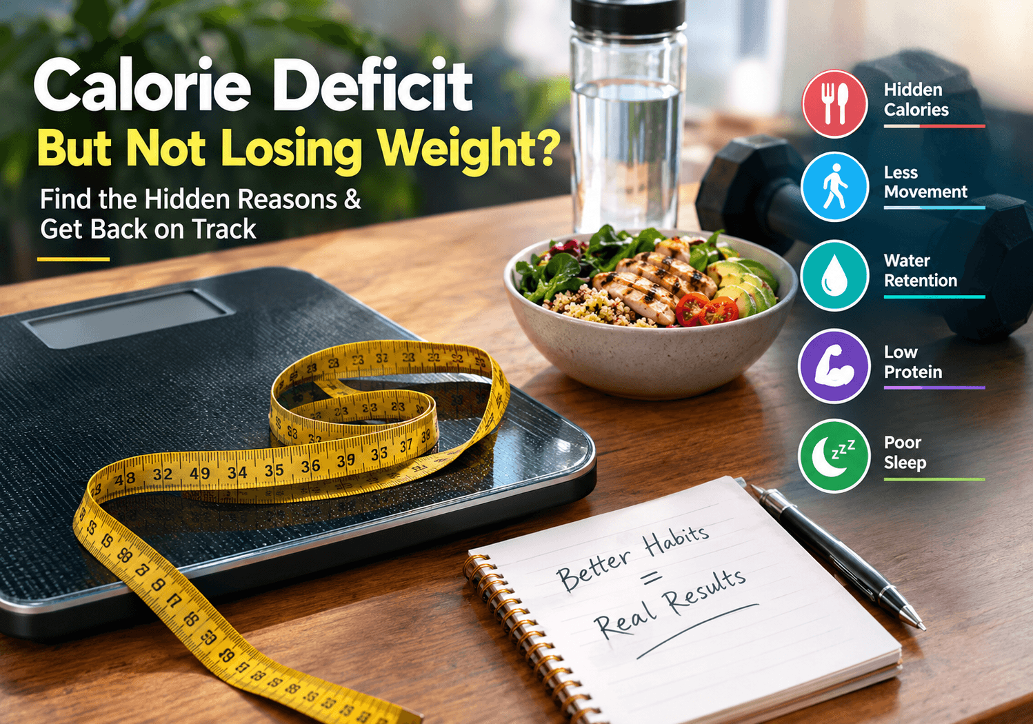 Why You Are in a Calorie Deficit But