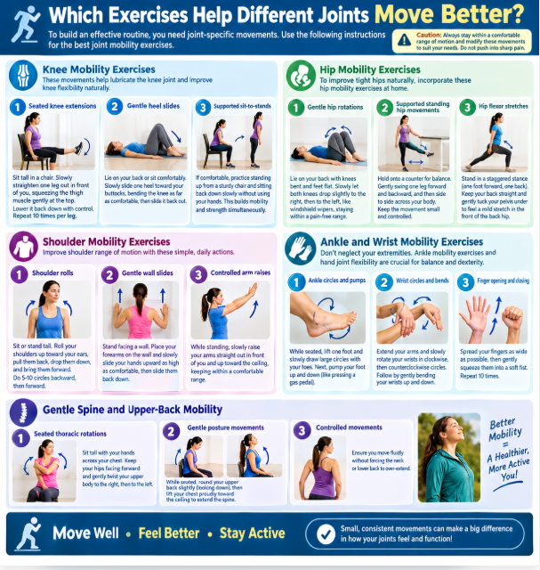 Exercises Help Different Joints Move Better